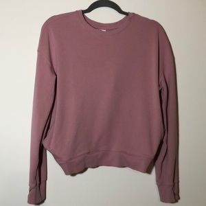 Cropped sweatshirt